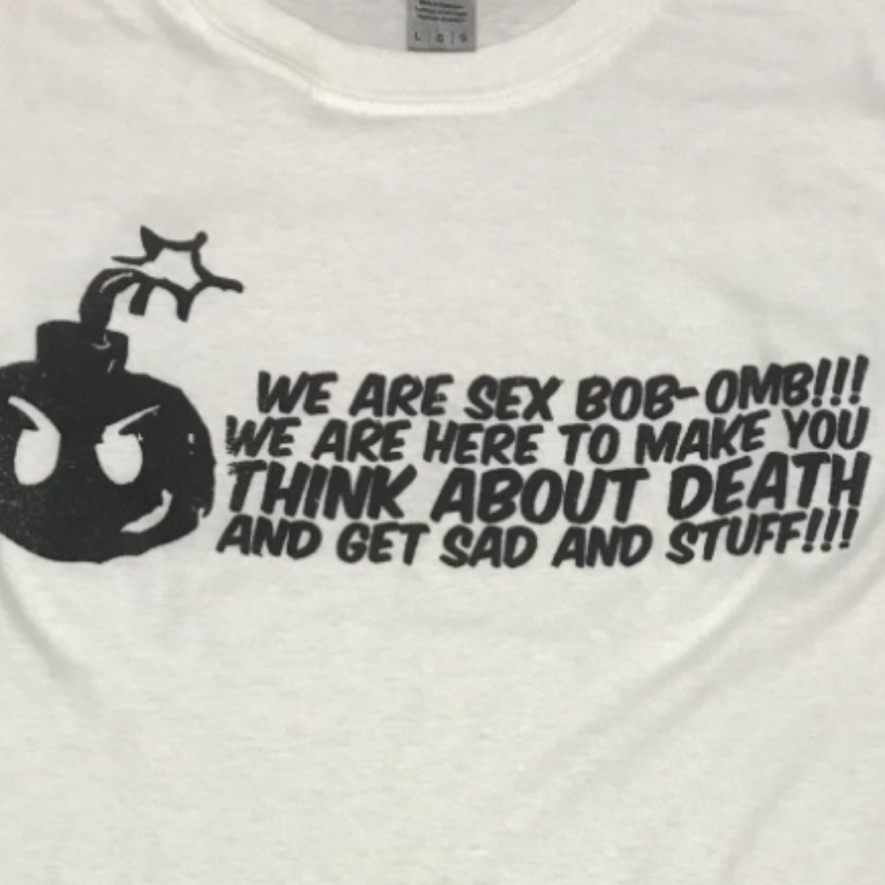Sex Bob-omb White Unisex T-Shirt